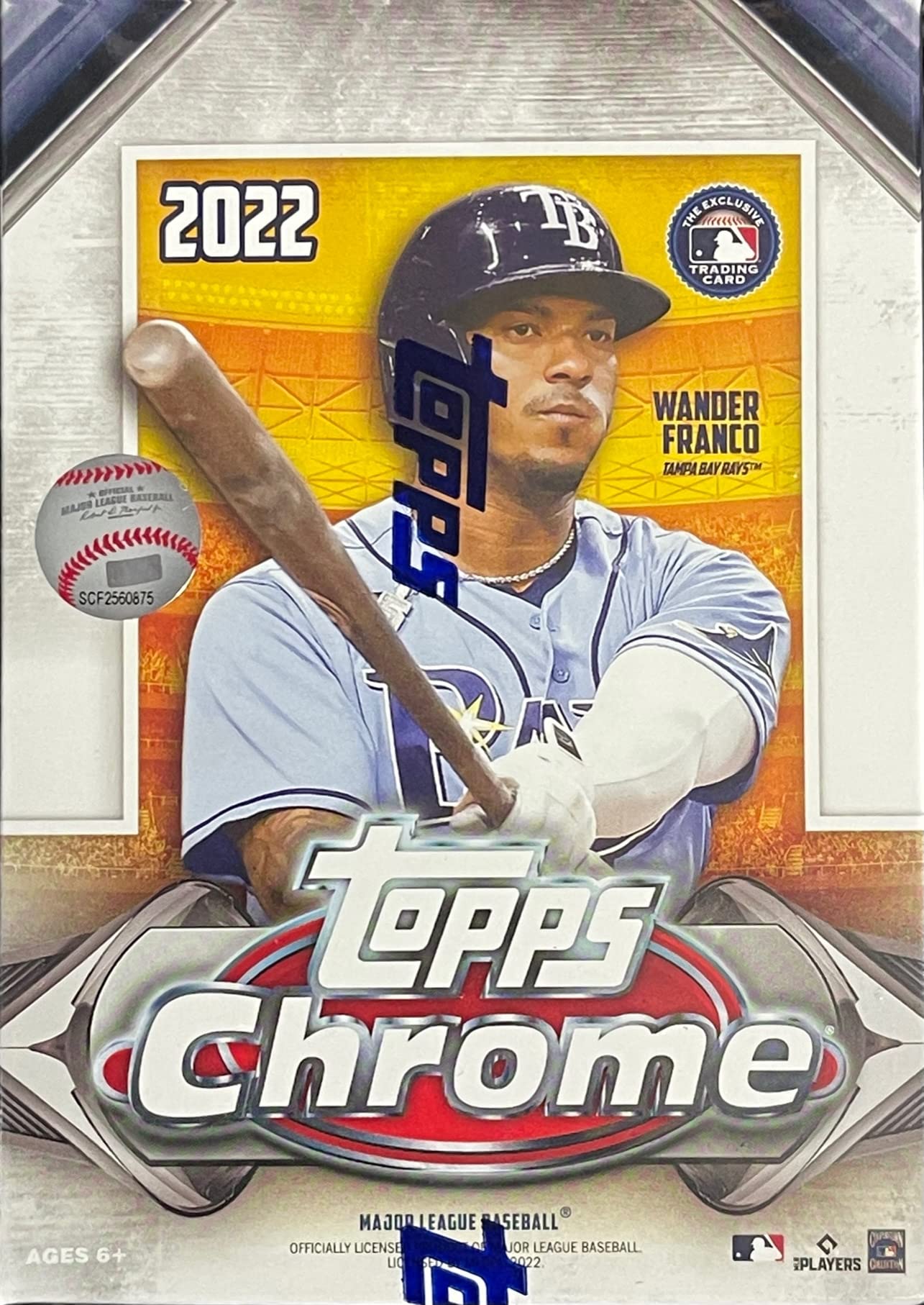 Mlb 2022 Topps Chrome Baseball Value Box 8 Packs