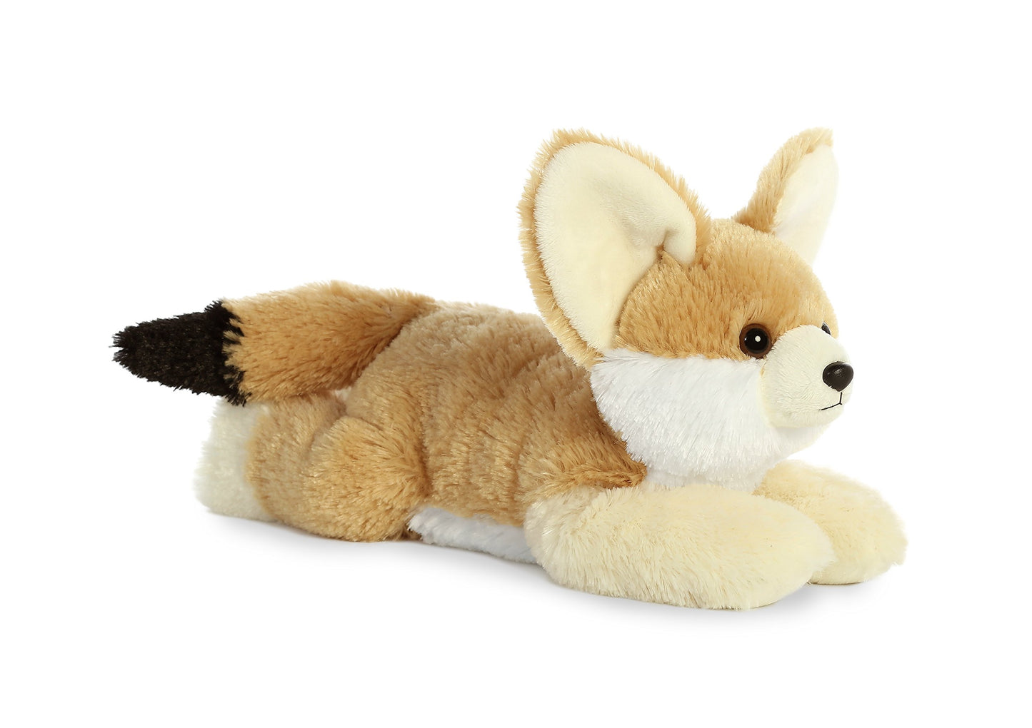 Aurora® Adorable Flopsie™ Fennec Fox Stuffed Animal - Playful Ease - Timeless Companions - Brown 12 Inches