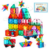 Aquadawn 110 Pieces Magnetic Building Tiles Set With 2 Cars, Magnetic Building Blocks For Toddlers 1-3, Educational Toys Tiles For Kids Ages 4-8, 3D Toys Gifts For Girls Boys