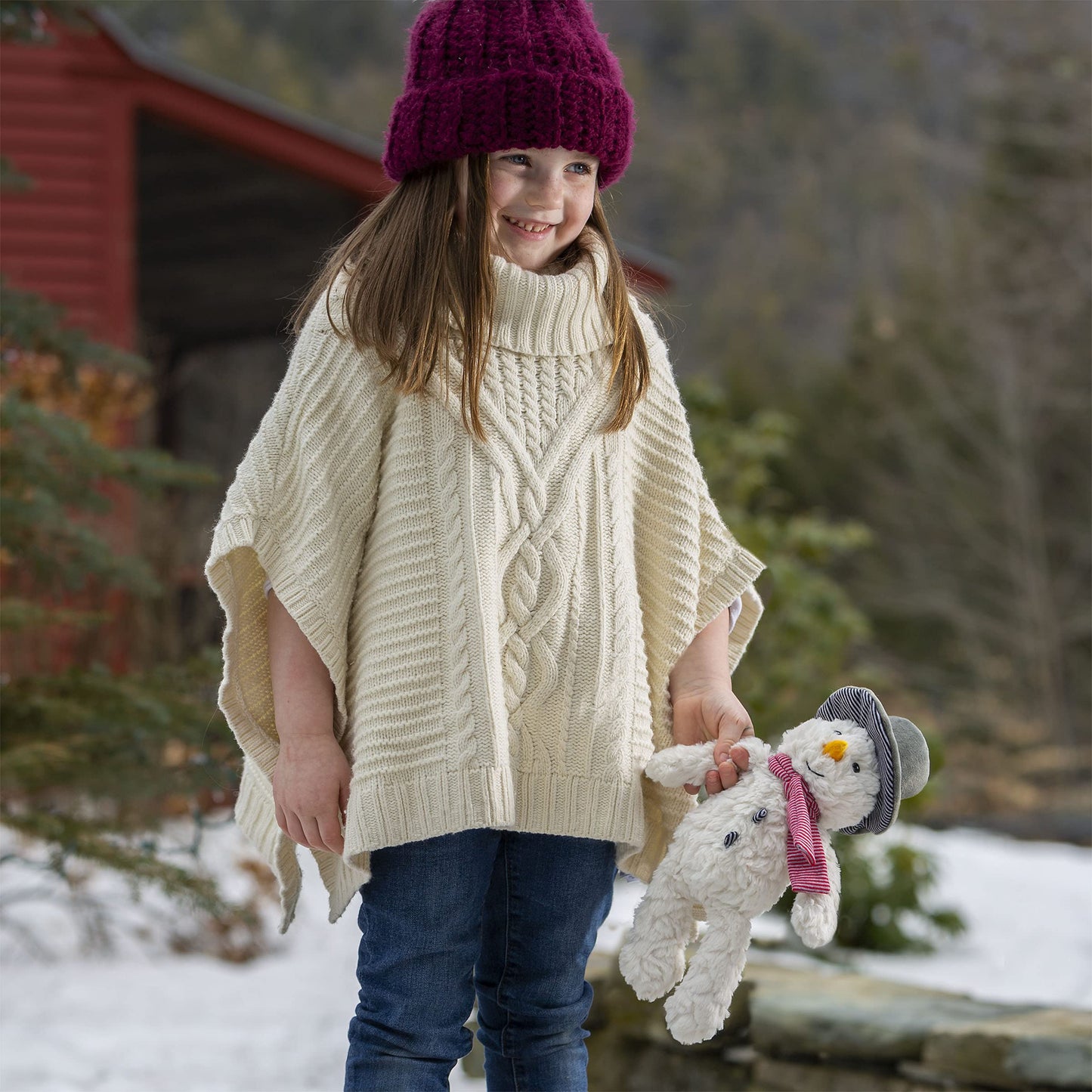 Mary Meyer Stuffed Animal Putty Collection Soft Toy, 10-Inches, Blizzard Snowman