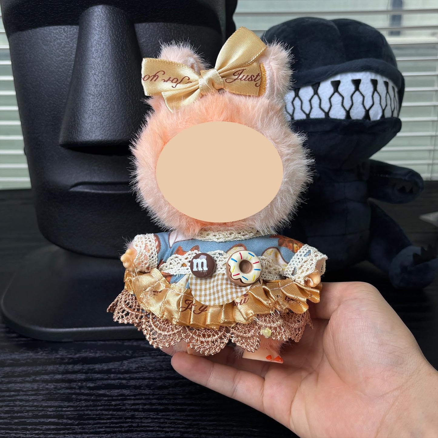 Doll Clothes - Compatible with LBB 5.91-6.7inch(15-17cm) Dolls as Accessories Only enhanced Dolls Outfit with Accessories Hand Crocheted Hat Sweaters Bag 18