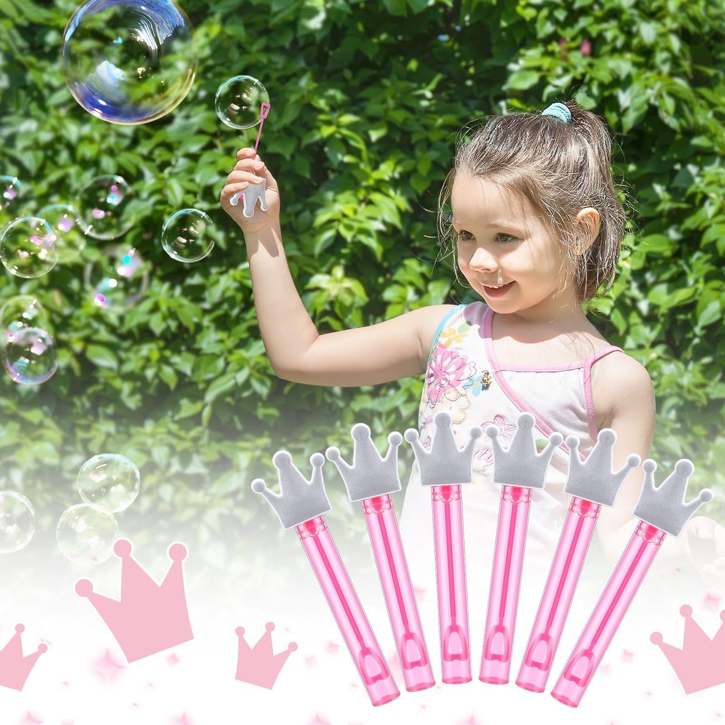Foilswirl 36 Pcs Bubbles Party Favors Mini Bubble Wands Tube Bulk Theme Maker Goodie Bags Stuffer Prizes Birthday Gift for Solut