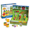Learning Resources Veggie Farm Sorting Set - 46 Pieces, Ages 3+ Toddler Learning Toys, Preschool Toys for Color Sorting, Food So
