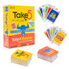 AMIGO Take 5 & Take a Number Card Games - Classic 6 Nimmt! & X Nimmt! - Fun for Kids & Adults - Yellow and Red - Model AMI18415
