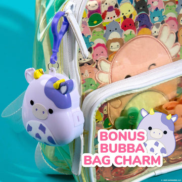 Horizon Group USA Squishmallows Bubba The Cow Bracelet Kit, Multi, Small to Medium, Plastic, Model 231925, Gifts for 7 Year Old Girls