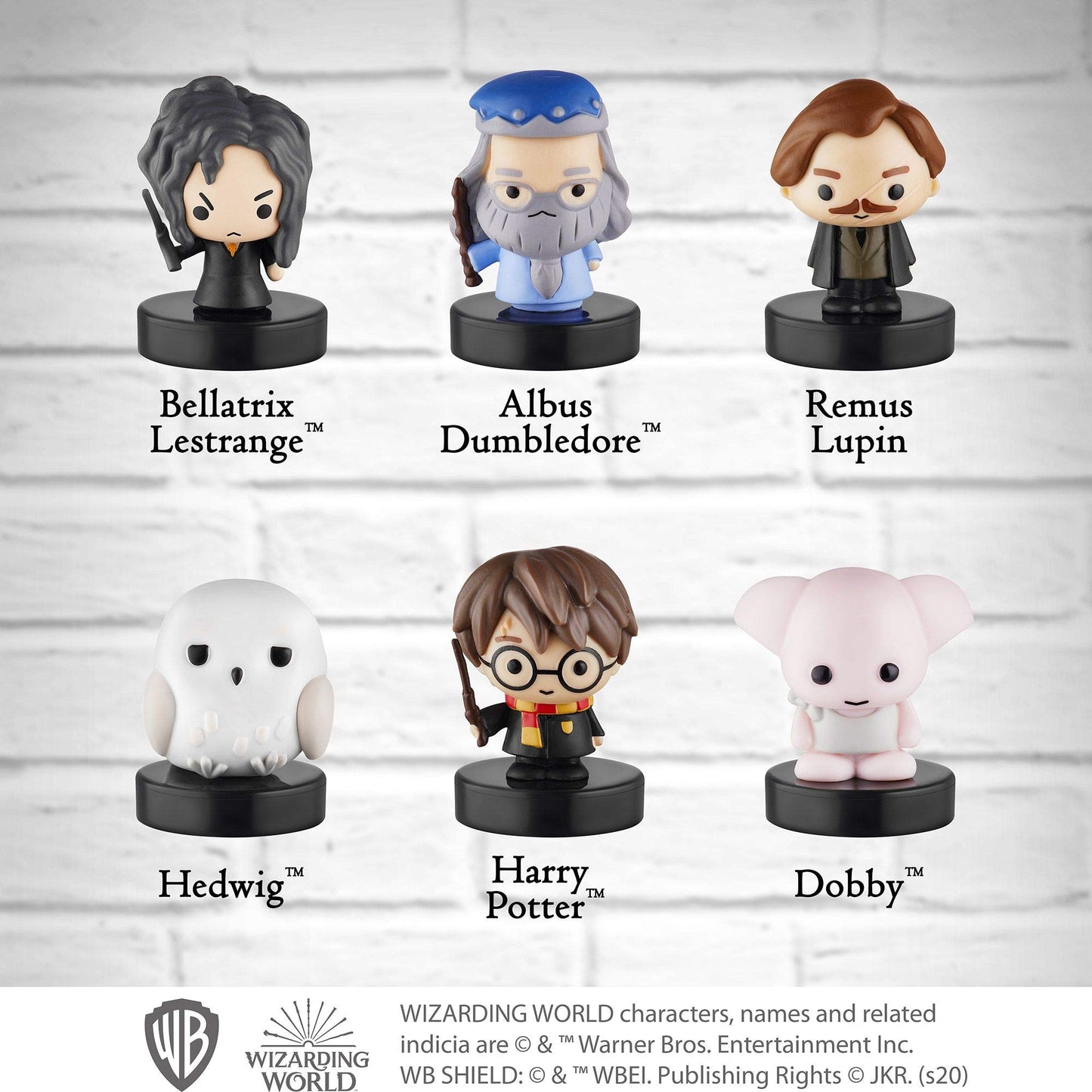 Self-Inking Harry Potter Stampers, Set of 12 - Harry Potter Gifts, Collectables, Party Decor, Cake Toppers - Lucius Malfoy, Herm