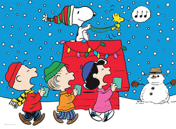 Ceaco - Peanuts - Holiday - Snoopy And The Singers - 100 Piece Jigsaw Puzzle