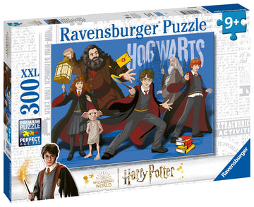 Ravensburger - Children'S Jigsaw Puzzle - 300 Pieces Xxl Puzzle - Harry Potter At Hogwarts School Of Magic - Ages 9 And Up Puzzle - Thick And Durable Cardboard - Magic - 13365