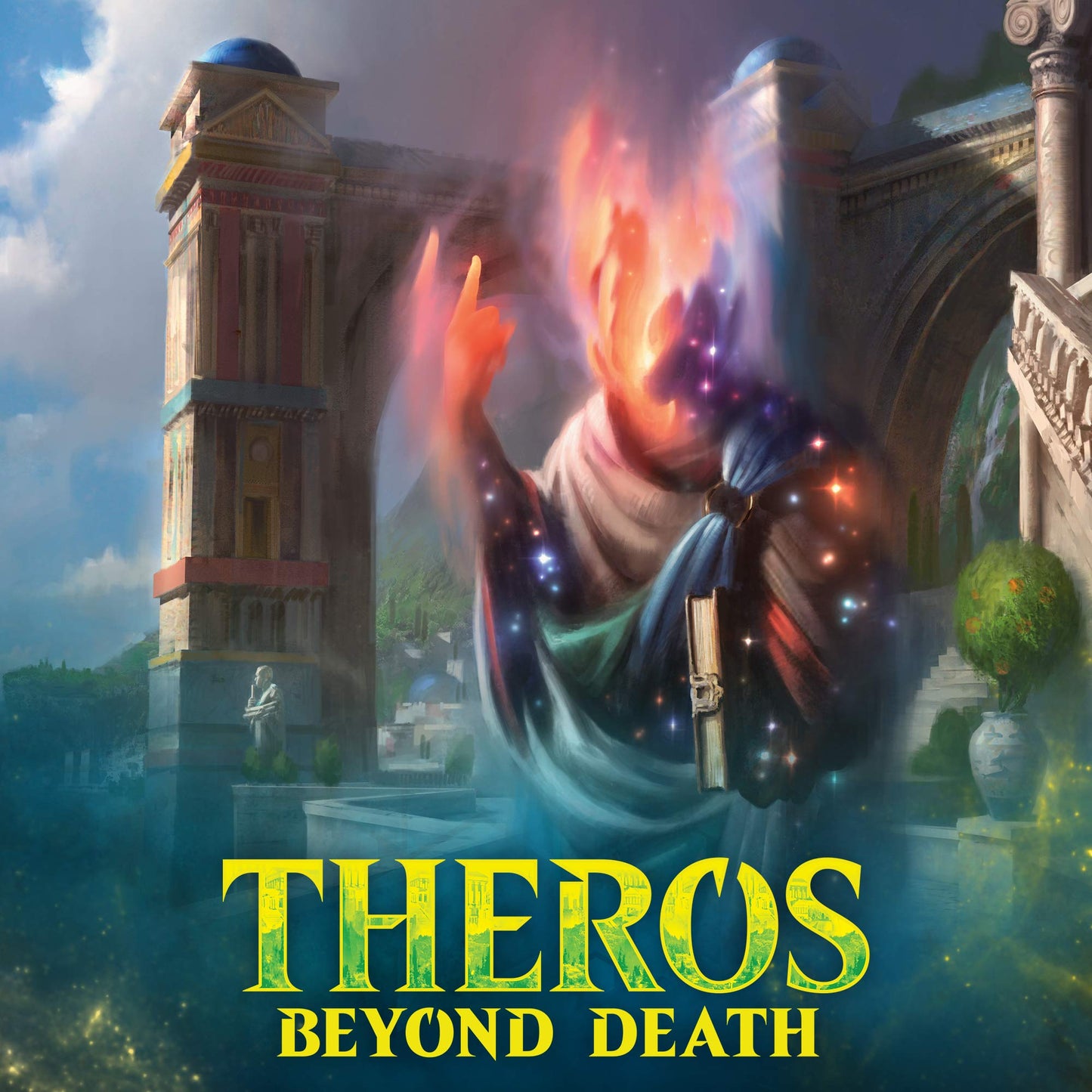 Magic: The Gathering Theros Beyond Death Deckbuilders Toolkit | 4 Assorted Booster Packs | Plus 125 Cards | Deck Builders Guide