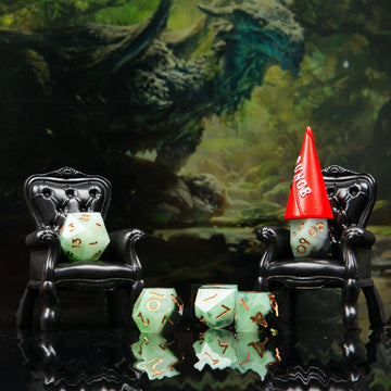 Cttasty Dice Jail, Time Out Chair and Dunce Hat, Accessories/Gift for Dungeons and Dragons, Punish Your Bad Dice in Our Chair of