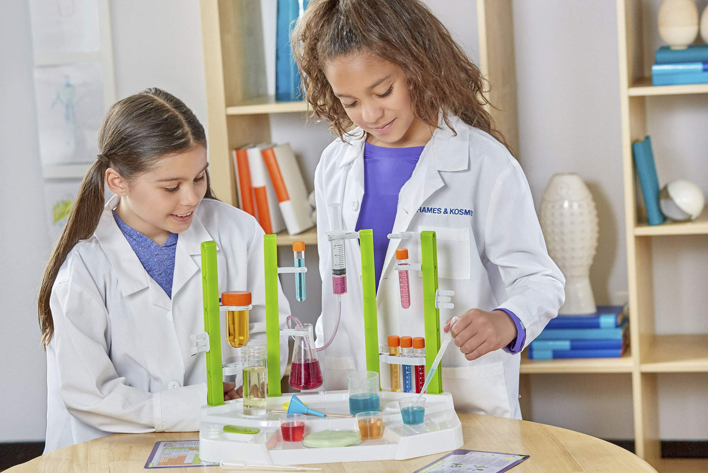 Thames & Kosmos Ooze Labs Chemistry Station Kit - 20 Experiments, Plastic, Multi-Color, Model 642105