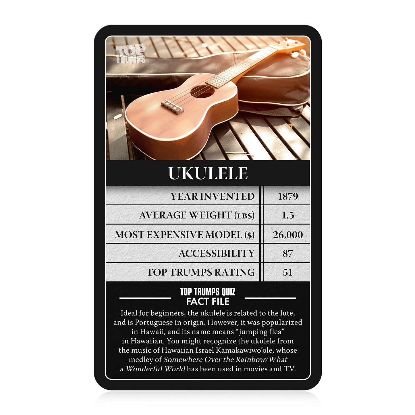 Top Trumps Card Game Musical Instruments - Family Games For Kids And Adults - Learning Games - Kids Card Games For 2 Players And More - Kid War Games - Card Wars - For 6 Plus Kids