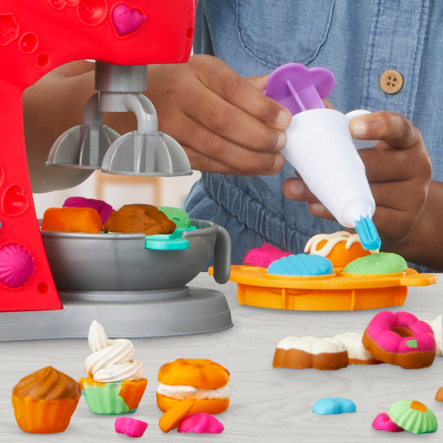 Play-Doh Kitchen Creations Magical Mixer Playset, Toy Mixer With Play Kitchen Accessories, Arts And Crafts For Kids 3 Years And Up