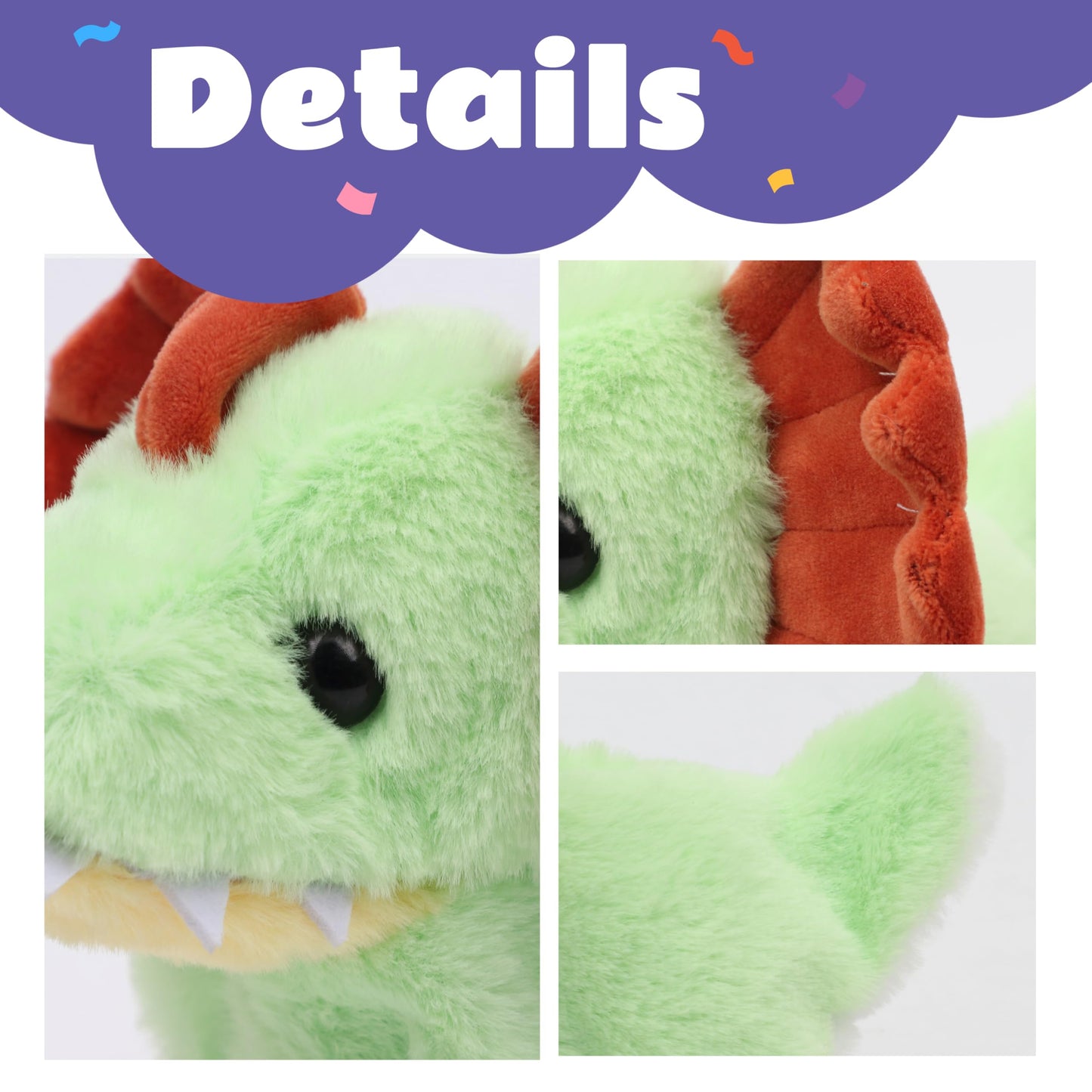 Cuteoy Walking Green Dinosaur Stuffed Animal Talking Wagging Nodding Educational Plush Triceratop Toy Electric Interactive Animated Plushies For Girls Boys Birthday