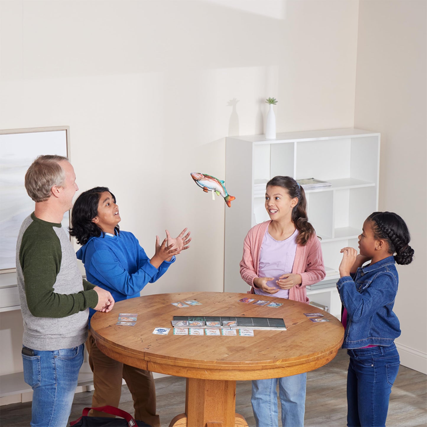 Order Up Fish Market Card Game, Fun Cooperative Board Games For Kids 8+, Family Games, Flying Fish Game For Kids, Fast Action Games For Kids 8-12, Games For Family Game Night