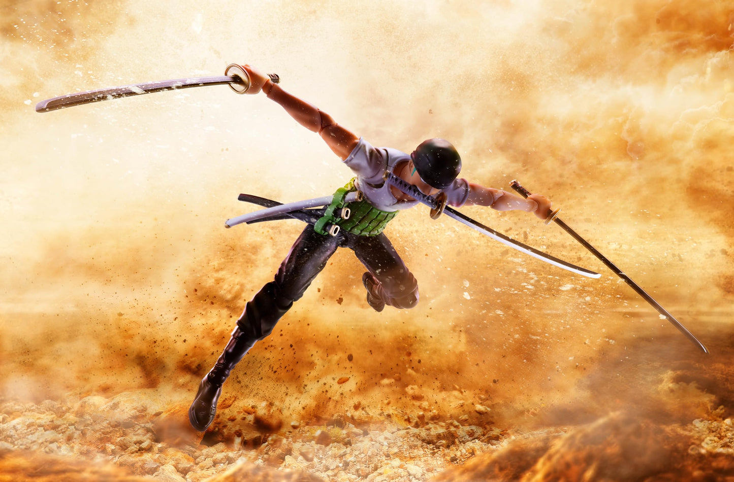 TAMASHII NATIONS - One Piece - Roronoa Zoro -Romance Dawn- Bandai Spirits S.H.Figuarts Action Figure