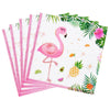 Wernnsai 50Pcs Flamingo Party Napkins - Pink Tropical Luau Party Supplies 3-Ply Kids Birthday Flamingo Paper Napkins Disposable Hawaiian Dinner Napkins For Girl Birthday Pool Tea Party Decorations