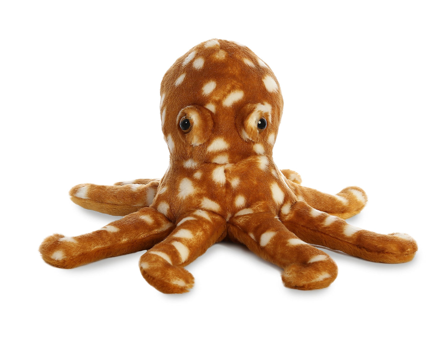 Aurora® Adorable Flopsie™ Octopus Stuffed Animal - Playful Ease - Timeless Companions - Orange 12 Inches