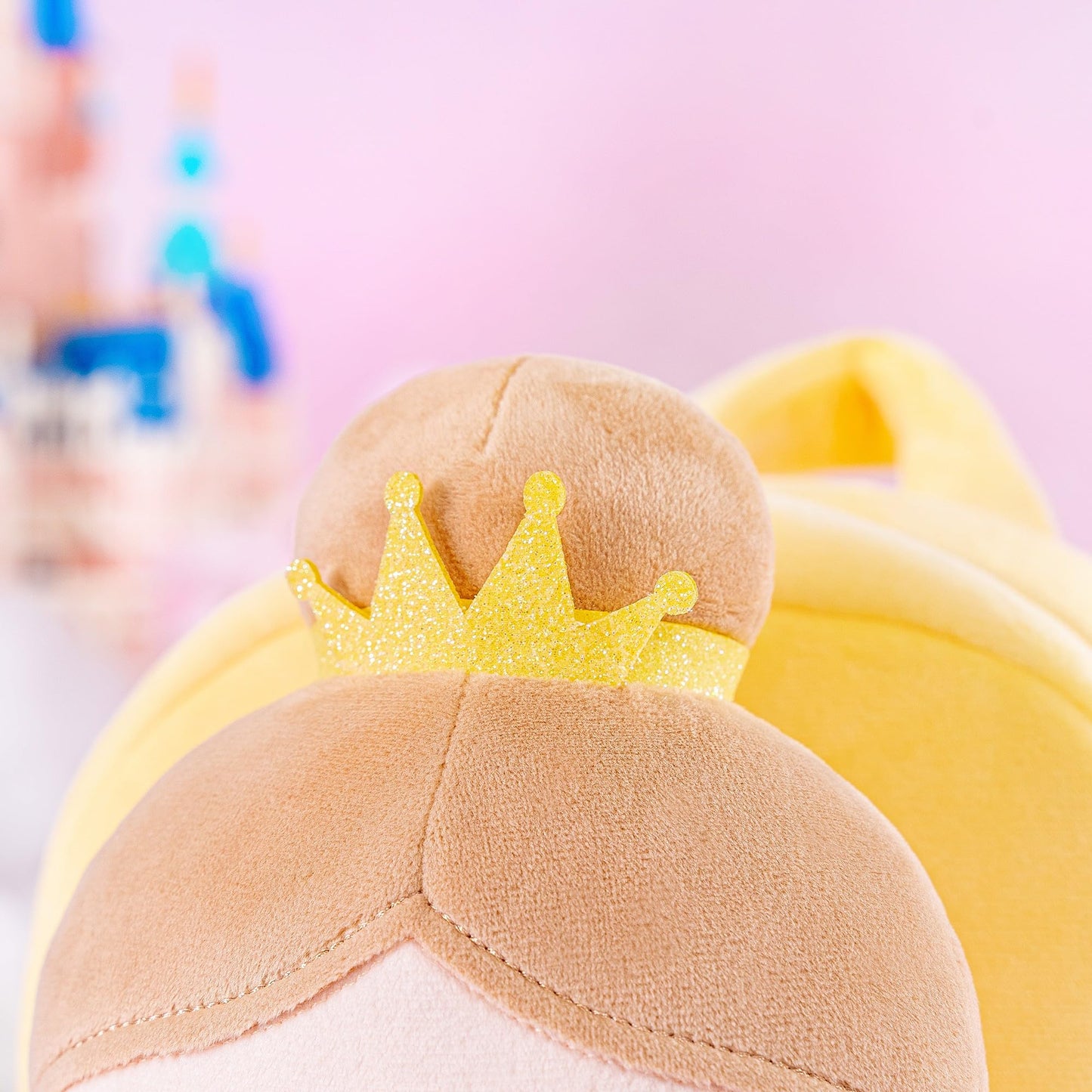 Gloveleya Toddler Backpack For Girls Kids Backpacks Soft Girl Toys Plush Baby Girl Gifts With Plush Princess Bella Doll Yellow 9'