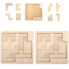 Daily Calendar Puzzle-Wooden Puzzles For Adults-A Puzzle To Challenge 365+ Date,Office Logic Puzzle (2 Pack)