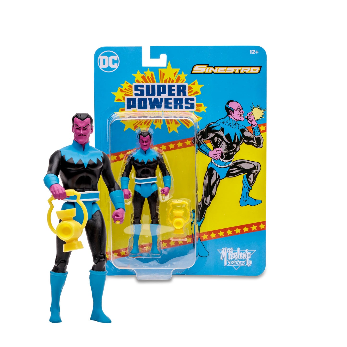 McFarlane Toys - DC Super Powers Sinestro 4.5in Action Figure (Pack of 3)