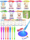 28 Pcs Valentines Day Cards for Kids School With Invisible Ink Pens, Valentines Day Gifts for Kids, Valentines Exchange Gifts fo