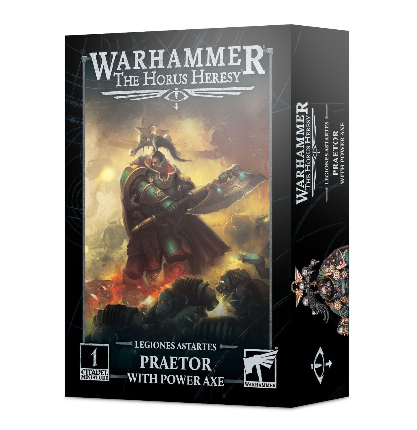 Games Workshop - Warhammer - The Horus Heresy - Legiones Astartes: Praetor with Power Axe