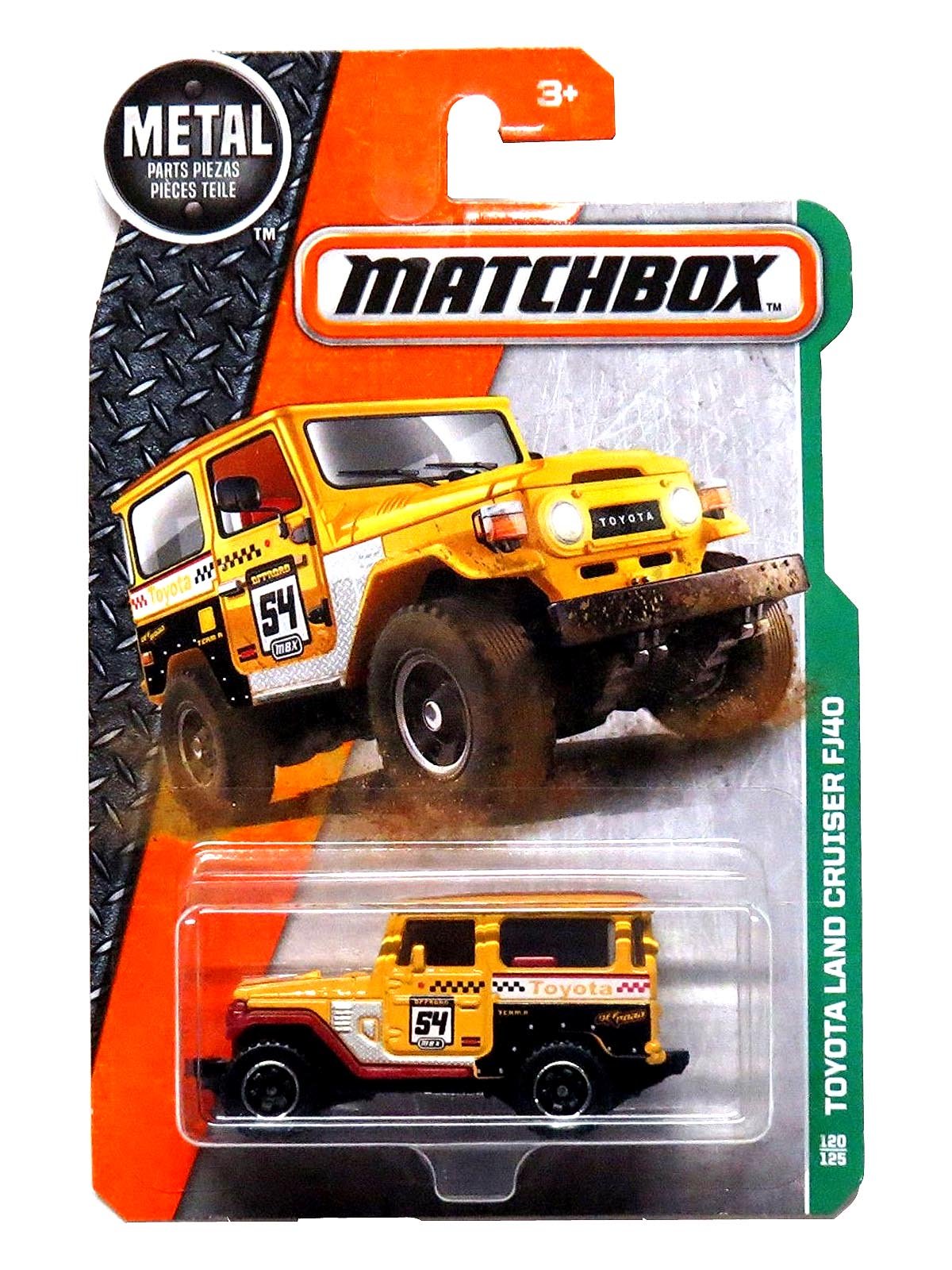 Matchbox 2016 Toyota Land Cruiser FJ40 120/125, Yellow