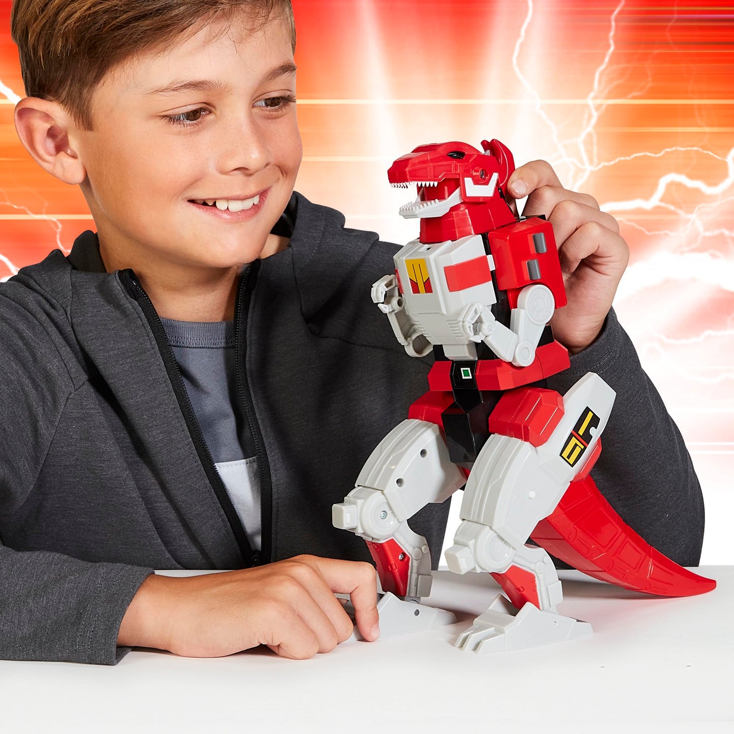 Power Rangers Re-Ignition 6 Inch Action Figure Combinable Megazord - Tyrannosaurus Rex