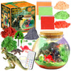 Dinosaur Terrarium Kit For Kids -Dinosaur Kid Painting Crafts Kits - Birthday Gift For Boys Age 5-7 8-12 Years Old -Arts And Cra