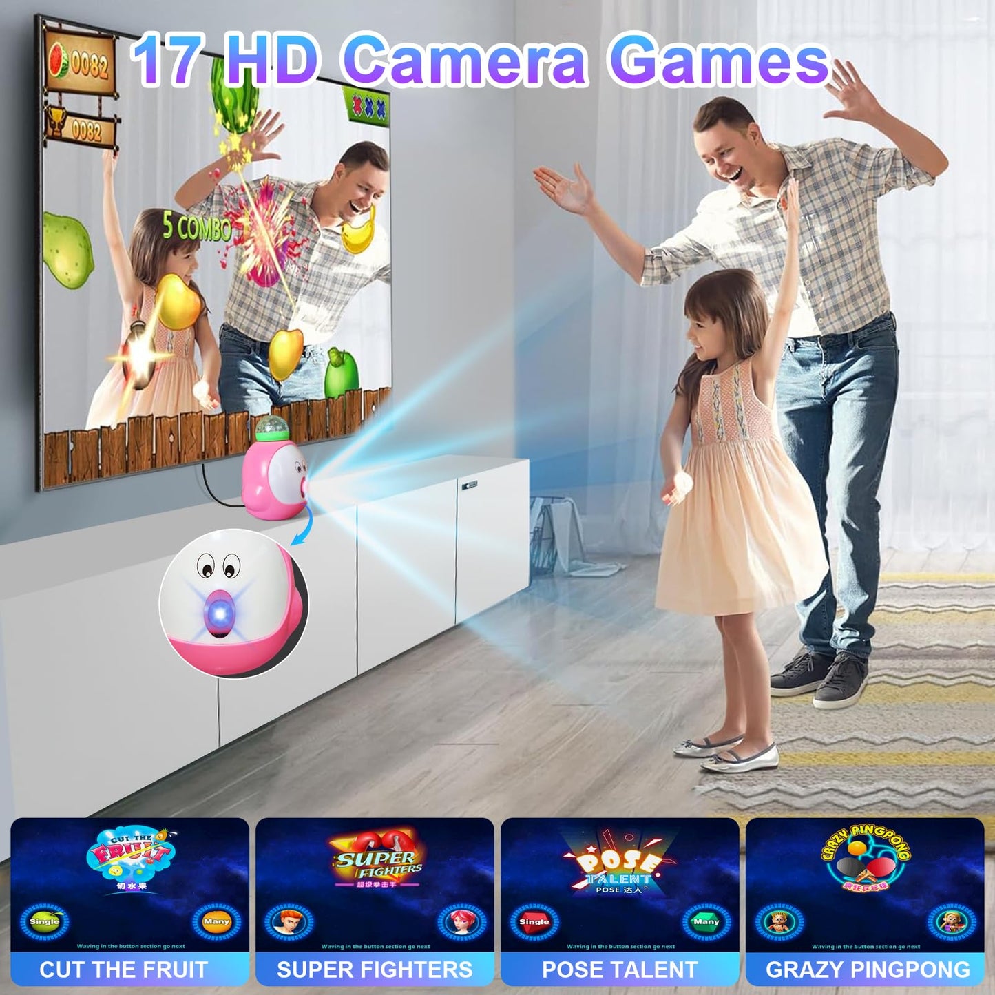 Yrprsodf Flannel Dance Mat For Kids And Adults, Electronic Dance Pad For Tv, Camera Dancing Mat For Exercise&Game,Plug& Play Gam