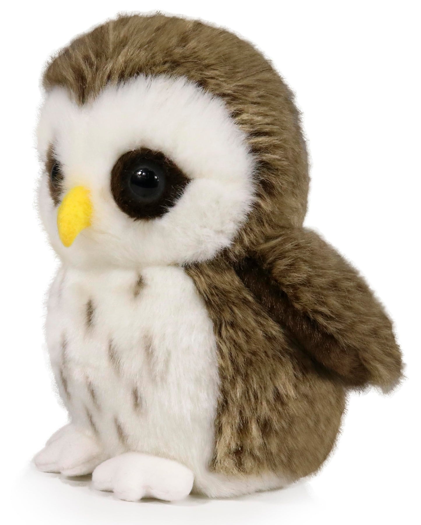 Ice King Bear Wild Animal Small Stuffed Animals Zoo Family Plush Toy (Owl 6 Inches)