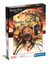 Clementoni 39727 Attack On Titans, Puzzle 1000 Pieces for Adults and Children 10 Years, Skill Game for The Whole Family