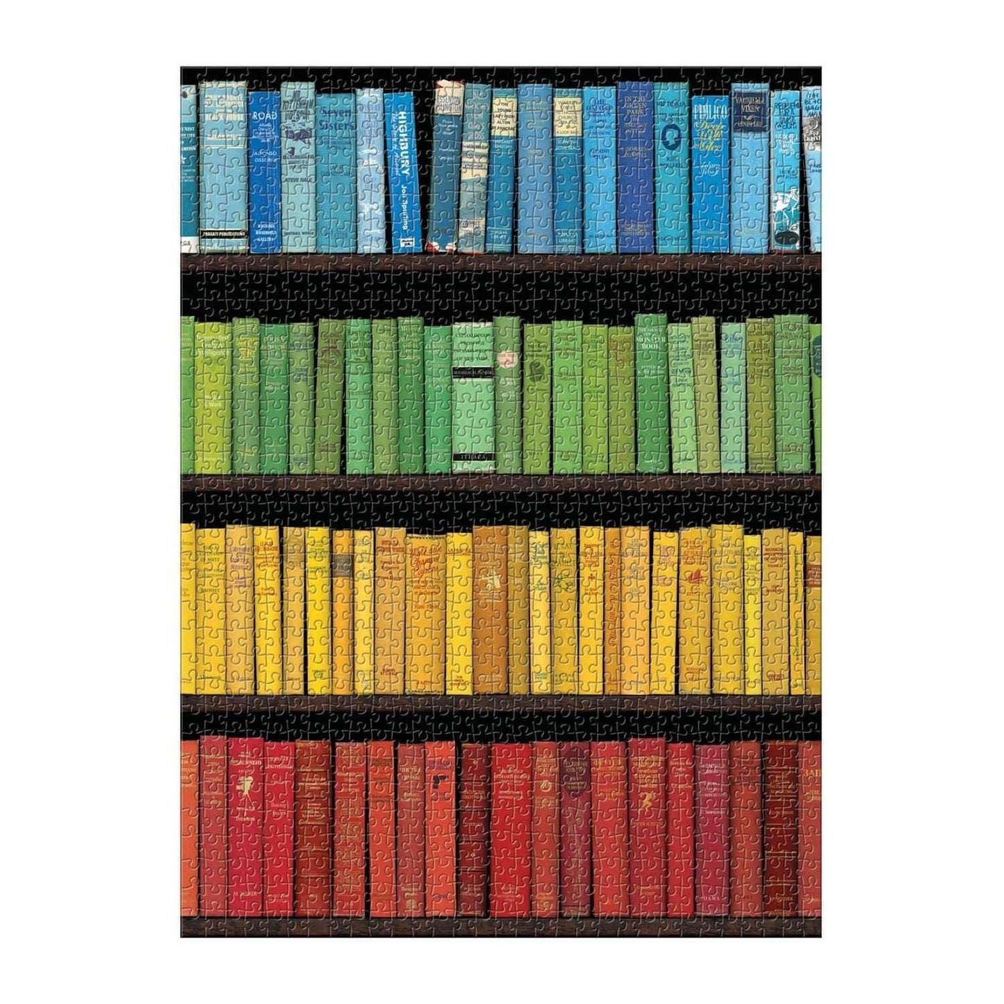 Galison I'D Rather Be Reading 1000 Piece Jigsaw Puzzle For Adults And Families - Book Jigsaw Puzzle With Classic Quote - Fun Ind