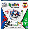 Rubik's Cube 3D Puzzle Game - 2-Player Fidget Toy, Travel Activity Cube, Plastic, Cube It, Model 6063266, Ages 7+
