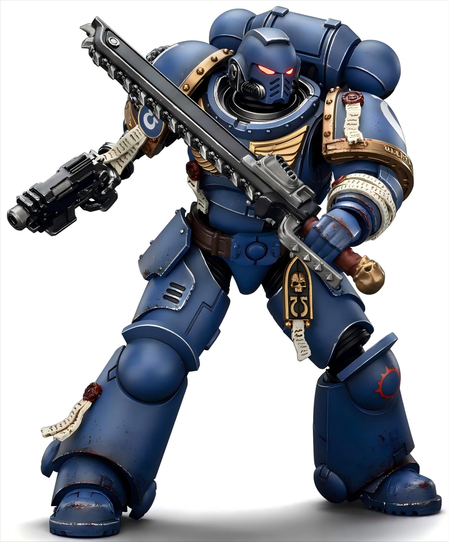 Joytoy Warhammer 40K 1/18 Action Figures - Ultramarines Brother Chairon-Collectors Edition Perfect For Collectors & Decor - Idea