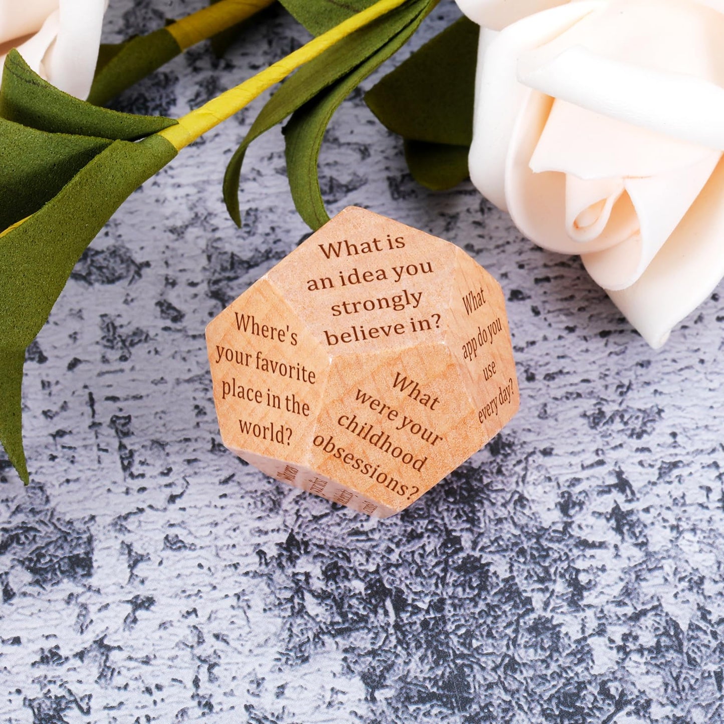 Ice Breaking Team Games for Women Men Coworker Colleague Ice Breaking Dice Game Team Office Gifts Conversation Starter Gifts for