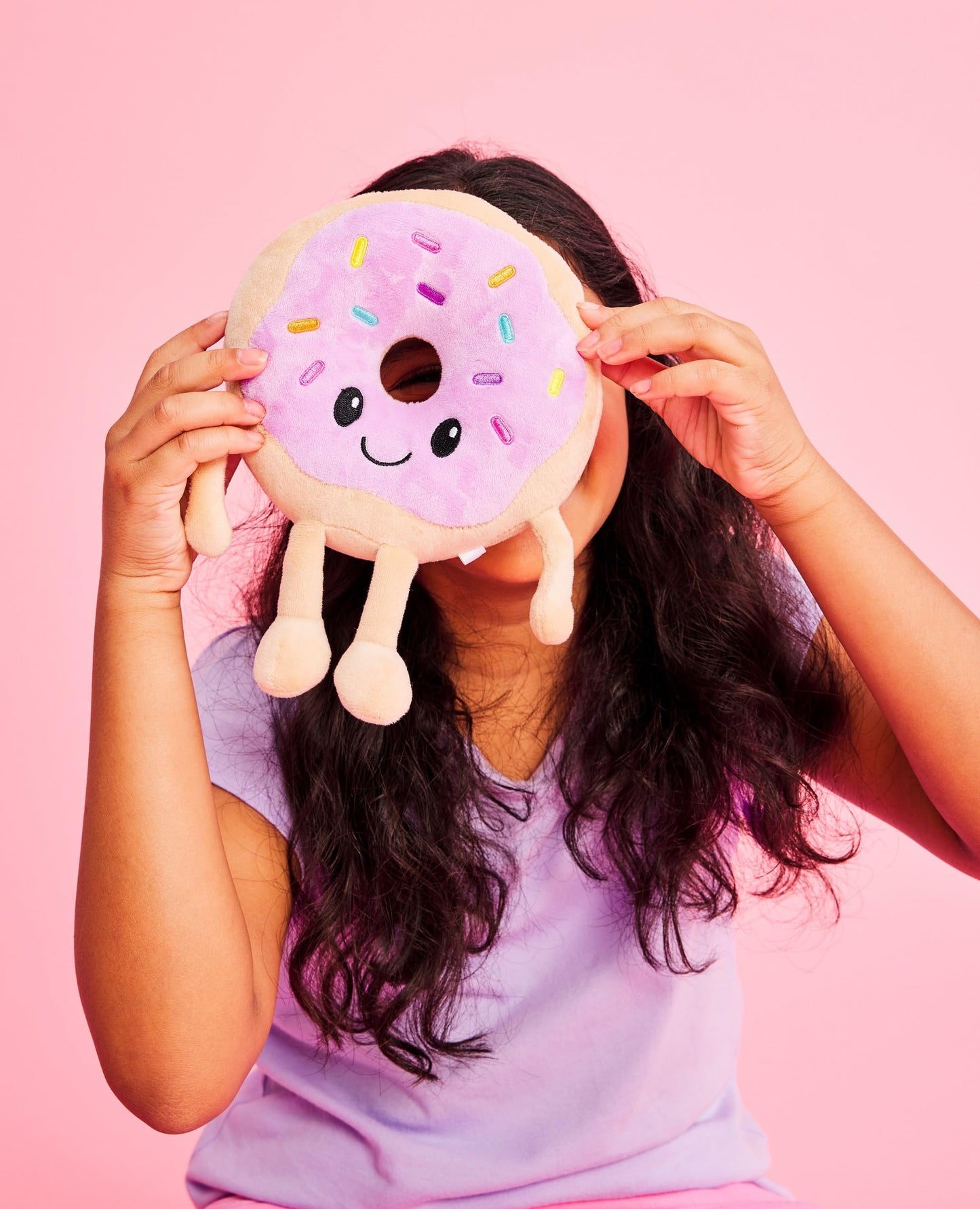 Iscream Screamsicles Kawaii Sweet Shop 8'' Plush - Sprinkle Donut
