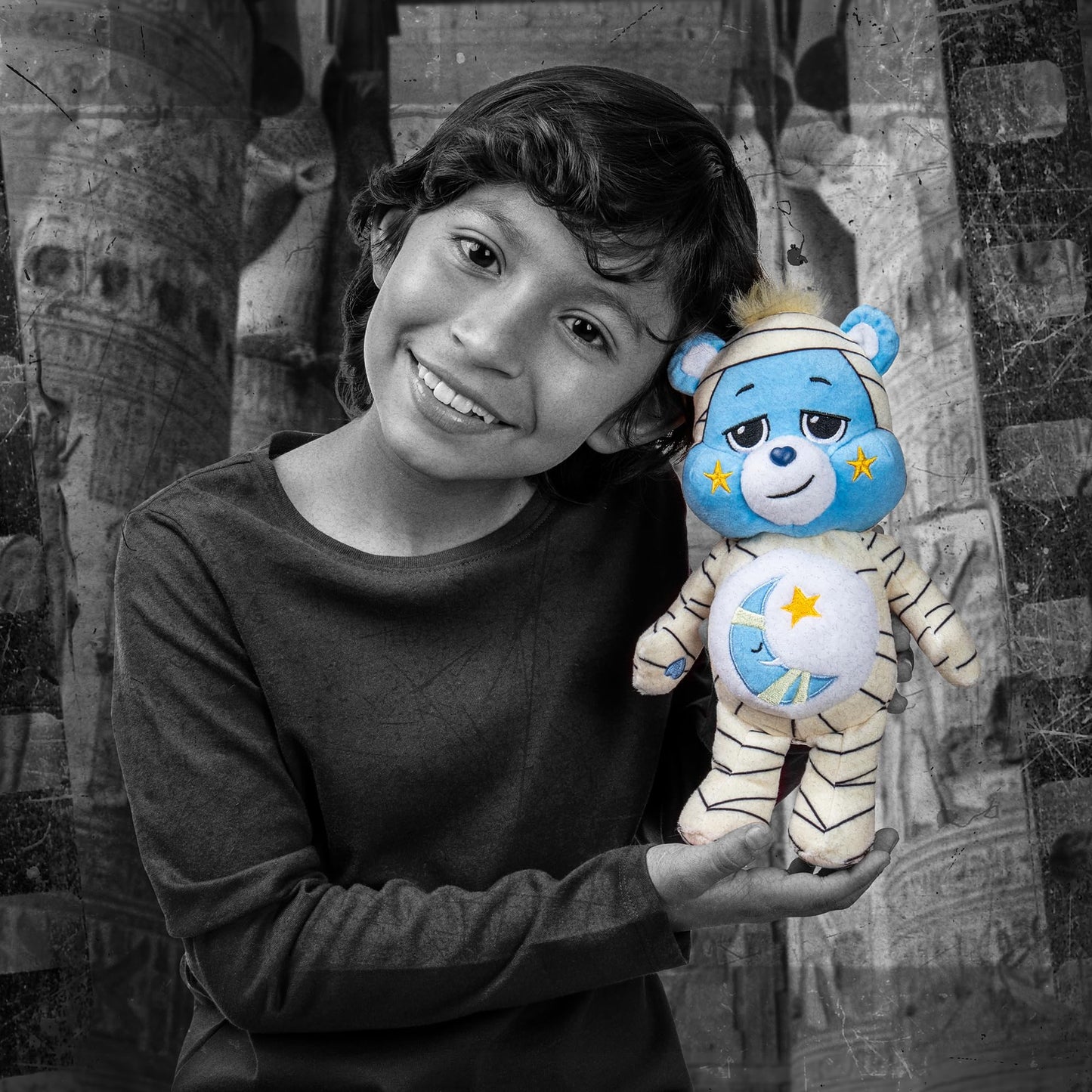 Care Bears Universal Monsters 9'' Fun Size Plush - Bedtime Bear As The Mummy - Soft, Huggable Plushie, Stuffed Animal For Girls