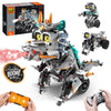 Stem Building Toys For Kids 6-14, Remote & App Controlled 3In1 Stem Dinosaur Motorcycle Robot Building Kit For Kid With Music Sp