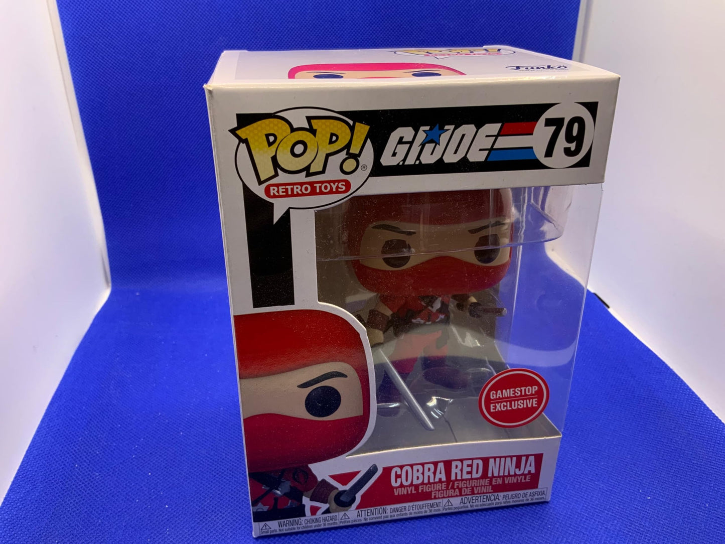 Funko Pop! G.I. Joe #79 - Cobra Red Ninja Exclusive!