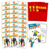 Despicable Me Minions Ultimate Party Favor Bundle - 24 Pack Despicable Me Activity Sets with Stickers, Coloring Books, Crayons,