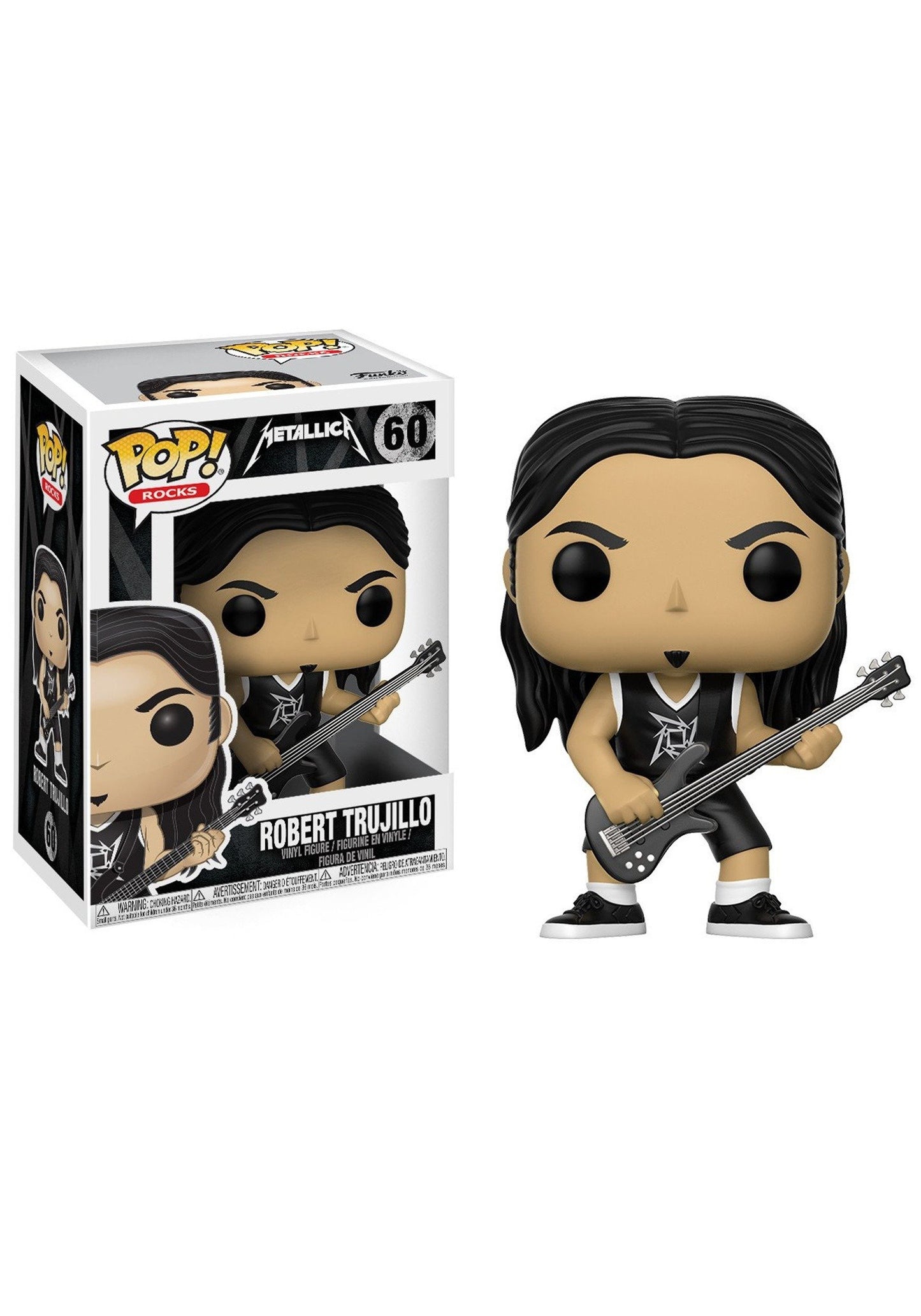Funko Pop! Rocks: Metallica - Robert Trujillo Collectible Figure