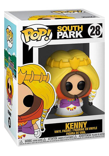 Funko Pop! Animation Princess Kenny Figure - 3.75" Vinyl Collectible, Multicolour, Model 51639