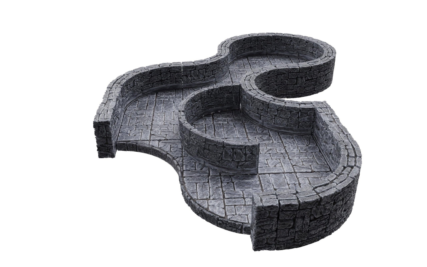 Wizkids Warlock Tiles: Expansion – Dungeon Tile Iii Curves