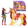 Unicorn Academy, Valentina & Cinder Power Of Friendship Set, Translucent Saddle & 2 Power Accessories, Dolls & Unicorn Toys For