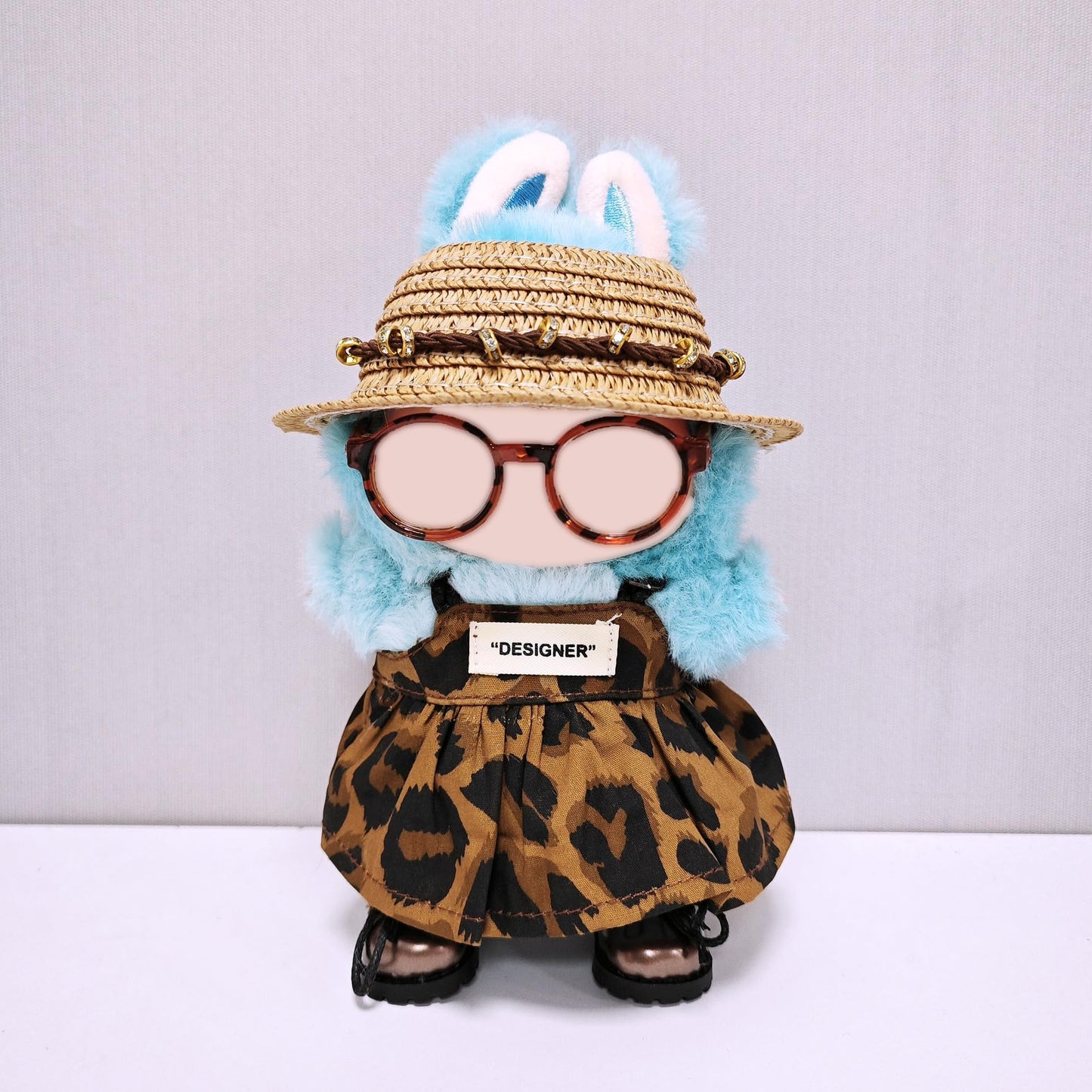 Clothes for Labubu Handcrafted Set for 15cm/17cm Doll enhanced Doll Outfit with Accessories 4 Piece Stylish Clothes for Labubu Accessories