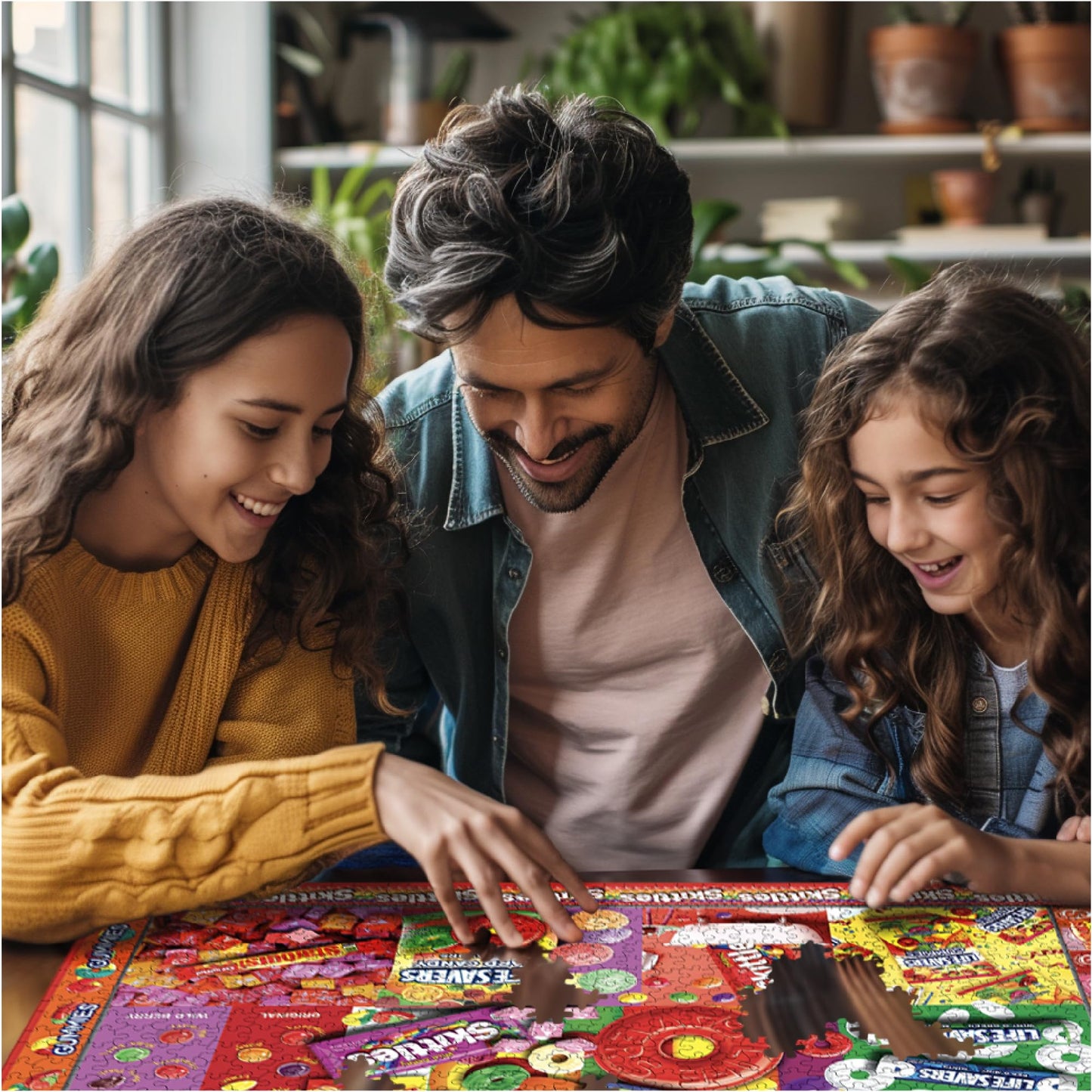 White Mountain Puzzles Fruity Candy 1000 Piece Jigsaw Puzzle Fun Food Puzzles For Family