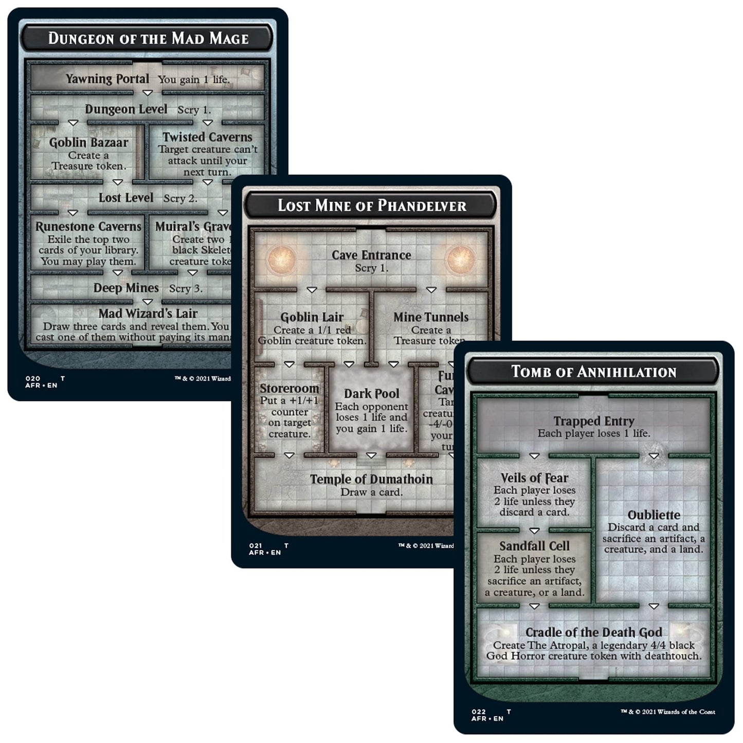 Magic: The Gathering Adventures In The Forgotten Realms Bundle | 10 Draft Boosters (150 Magic Cards) + Accessories