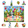 Just Smarty Happy Birthday Puzzles For Toddlers 1-3 | 19 Pieces Mini Puzzles | Birthday Puzzle For Boys And Girls | Preschool Puzzles | Kids Puzzles | 3-5 Years Toddler Birthday Gift | Shaped Puzzles